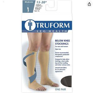 Knee High Open Toe Stockings / Unisex | Truform